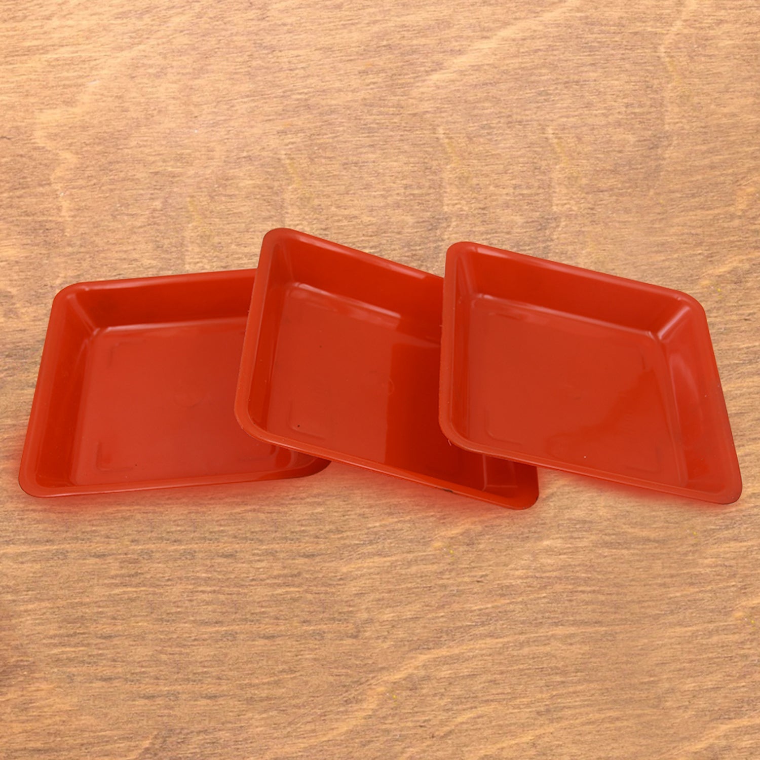 5563 Square Plastic Halwa Dinner Plate Snacks / Breakfast, Restaurant Serving Trays Home School Coffee Hotel Kitchen Office (3 Pcs Set) 5563 Square Plastic Halwa Dinner Plate Snacks / Breakfast, Restaurant Serving Trays Home School Coffee Hotel Kitchen Office (3 Pcs Set)